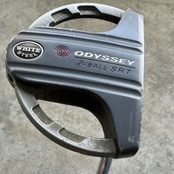 Odyssey White Steel 2-Ball SRT Putter