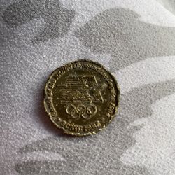 Games of the xxiird olympics los angeles 1984 swiming token