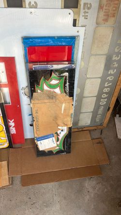 No scratches Galaga Arcade marquee header sign