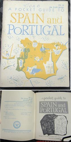 Book A Pocket Guide to the Spain and Portugal 1953