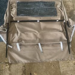 Golf Cart Rain Protectors enclosure With Bag Cover  