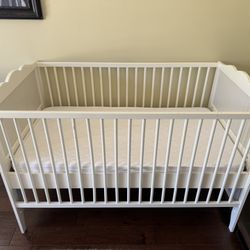 Baby White Crib
