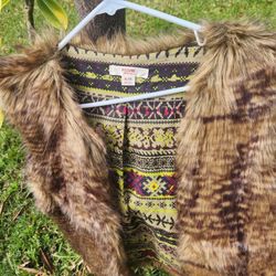 Mossimo Faux Fur Vest
