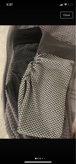 2 Pairs- Women's Patterned Leggings with Wide Waistband
