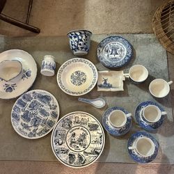 Blue Dishes