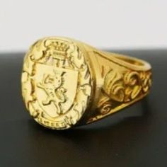 Lion Shield  Ring