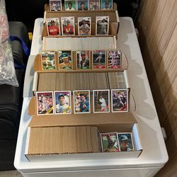 80s Baseball Card Collection 