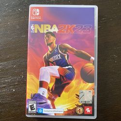 NBA 2k23 Nintendo Switch 