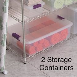 2pc. Set Storage Containers