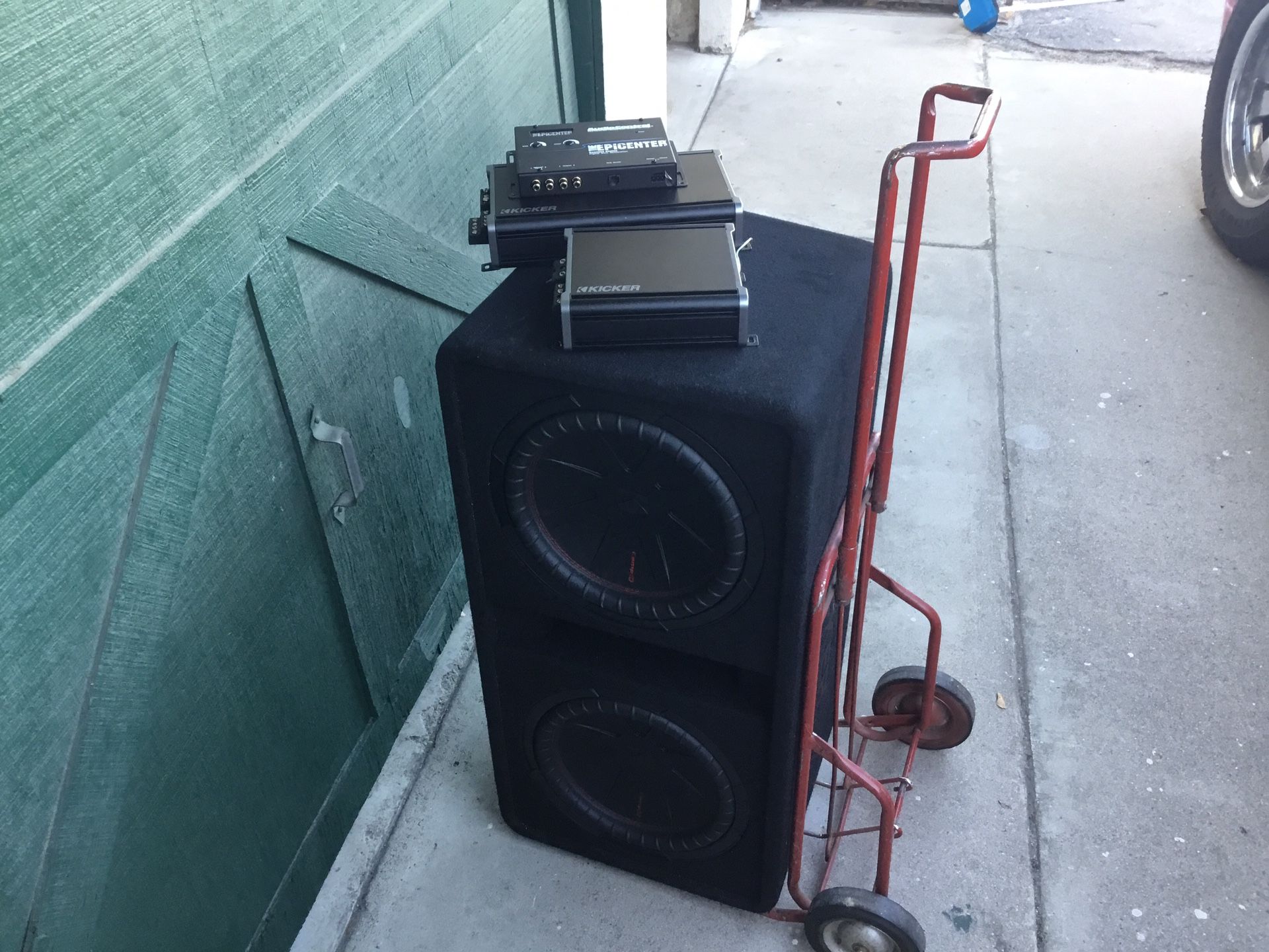 12 Inch Sub Woofers System With Speaker
