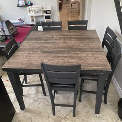 6 Chair Kitchen Table