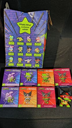 McDonald's Teenage Mutant Ninja Turtles x Hello Kitty & Friends Bundle