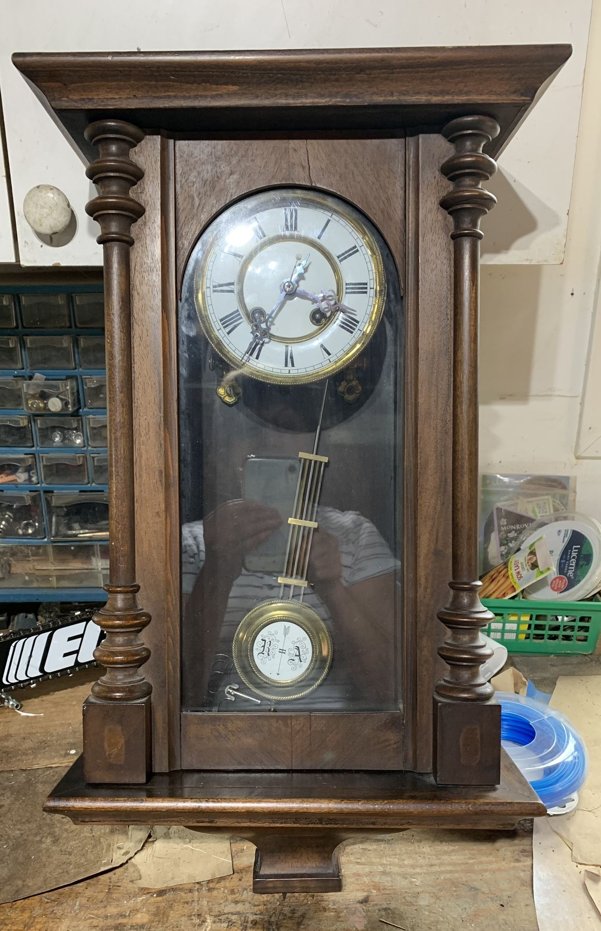 German Made Antique Clocks (see Description)