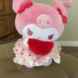 kuromi valentines day plushie