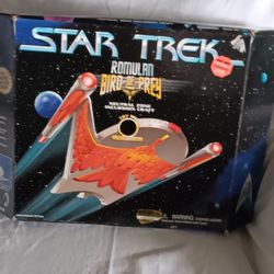 Playmates 1997 Star Trek ROMULAN BIRD OF PREY Neutral Zone Incursion Craft 16126