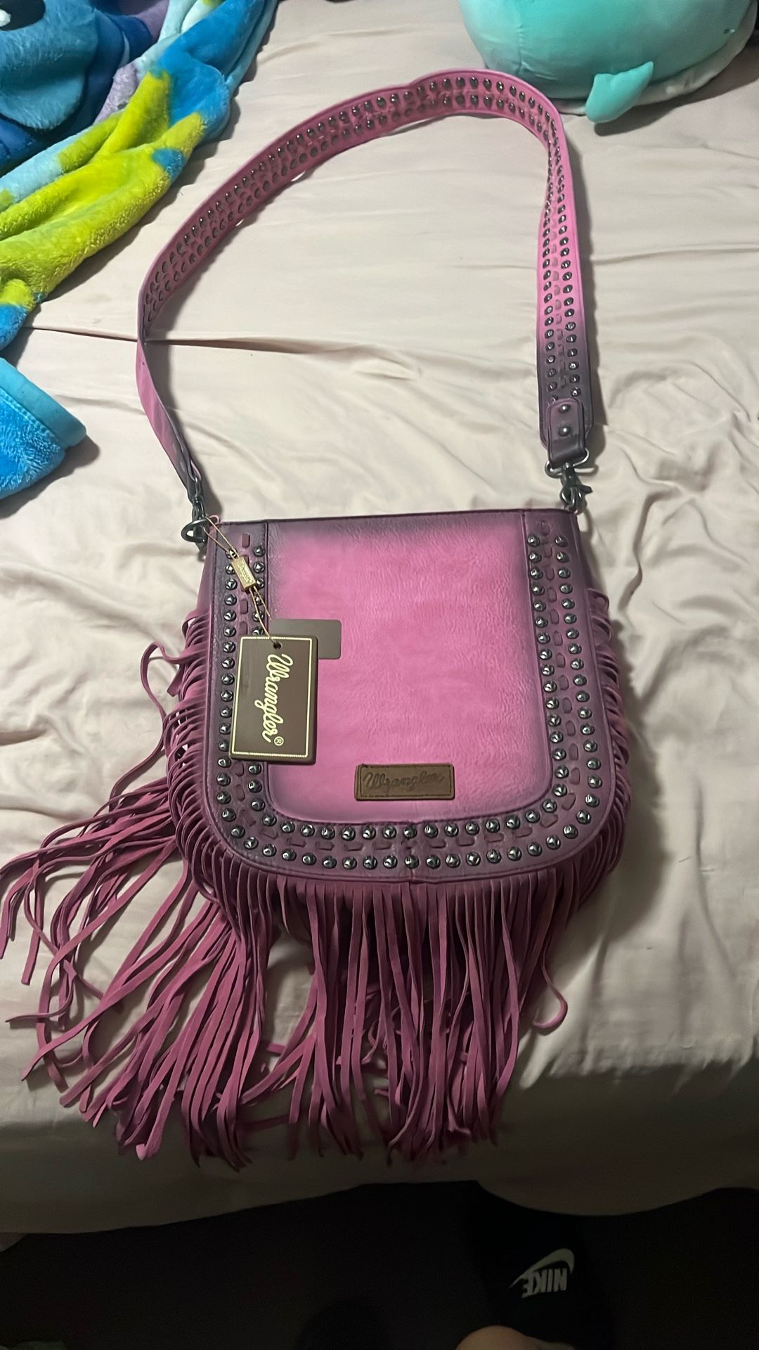 A Pink Wrangler Purse