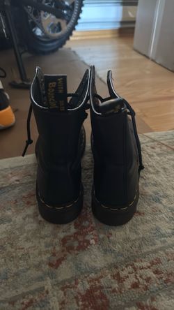 Black Doc Martins boots, gently used