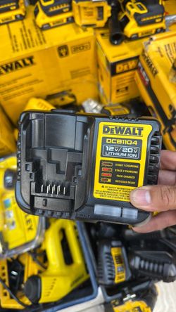 DeWalt DCB1104 12V/20V Lithium Ion Battery Charger
