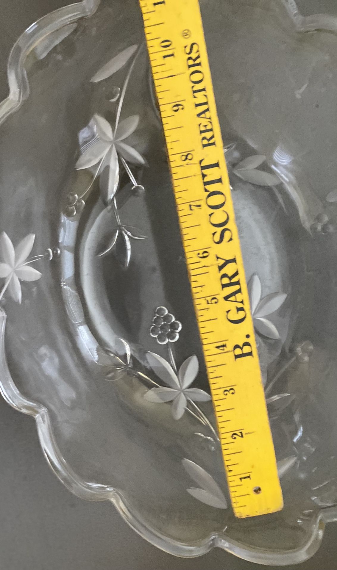 Vintage Pressed Glass Bowl
