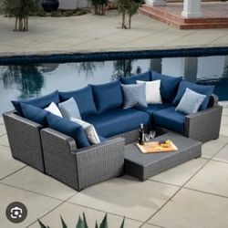 Brand New Patio Outdoor Furniture Set Sunbrella Fabric