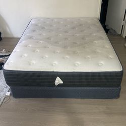 Queen Size Bed With Box Spring