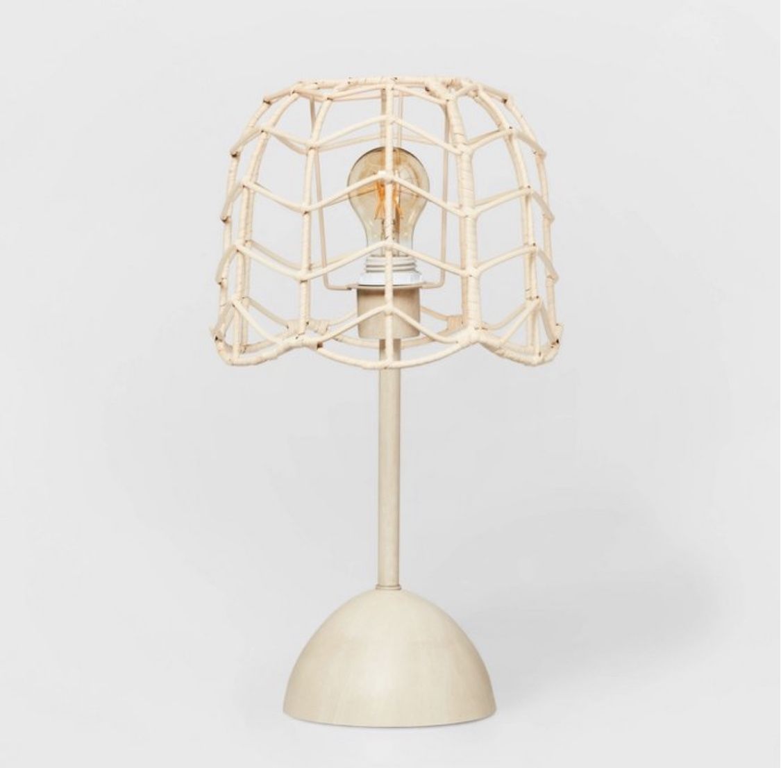 Lámpara Nueva Ratan Boho Estilo muy Bonita 