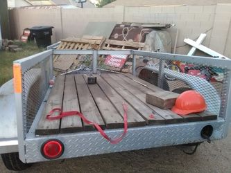 Pull trailer o jalon