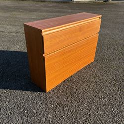 Mid Century Modern Danish Teak Headboard Or Storage