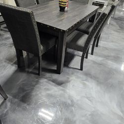 7 PIECE BRAND NEW DINING SET SAME DAY DELIVERY 