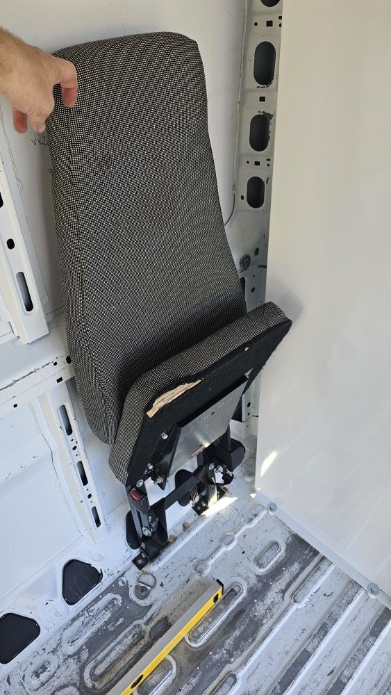 Folding Passenger Van Chair With Seat Belt