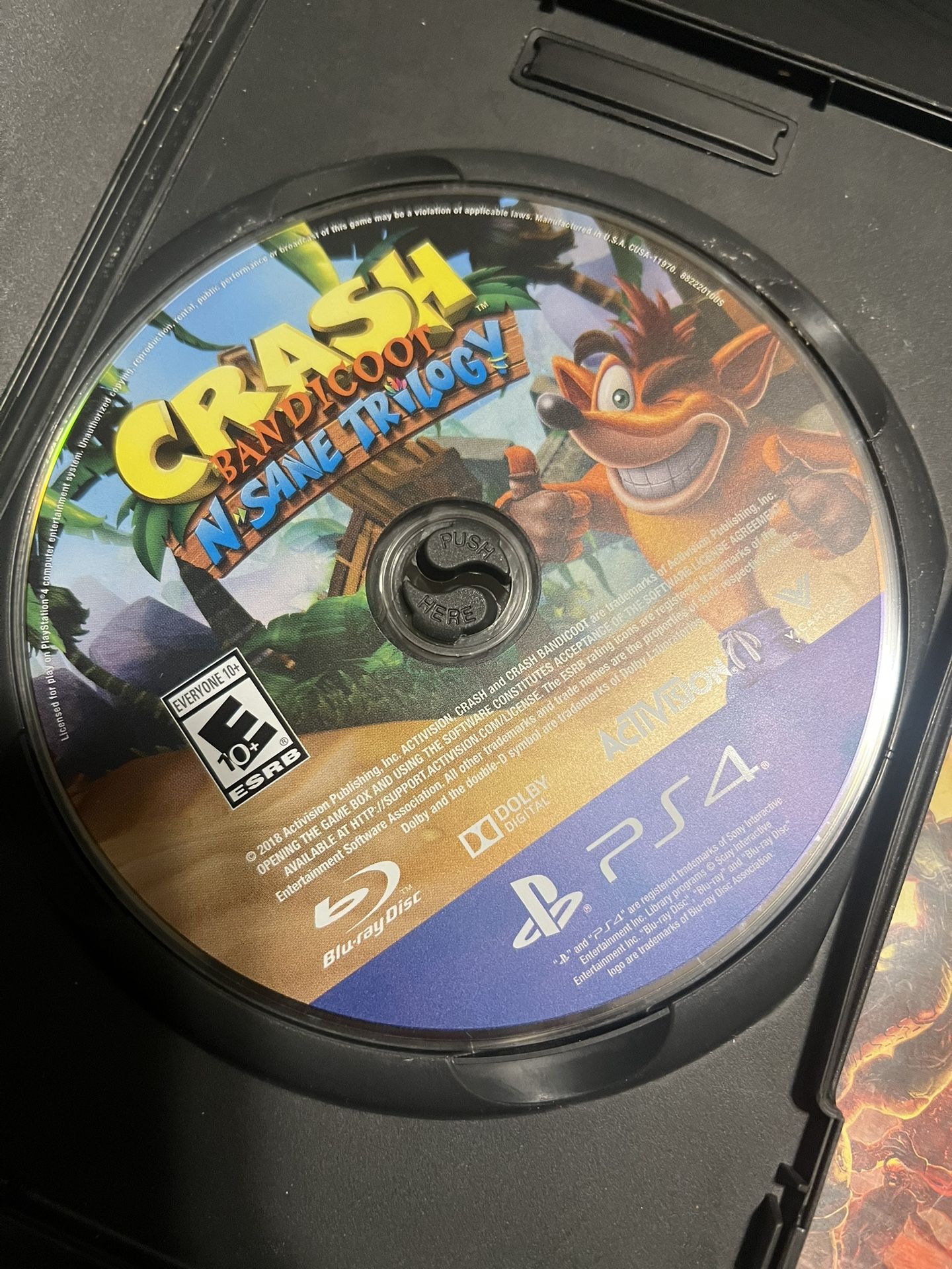 Crash Bandicoot N-Sane Trilogy PS4