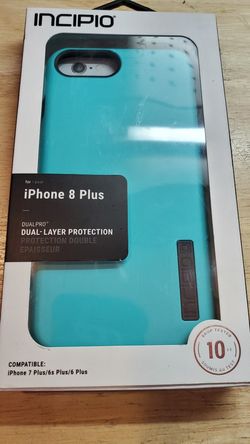 iPhone 7 8 Plus Incipio Turquoise Dual Layer Case