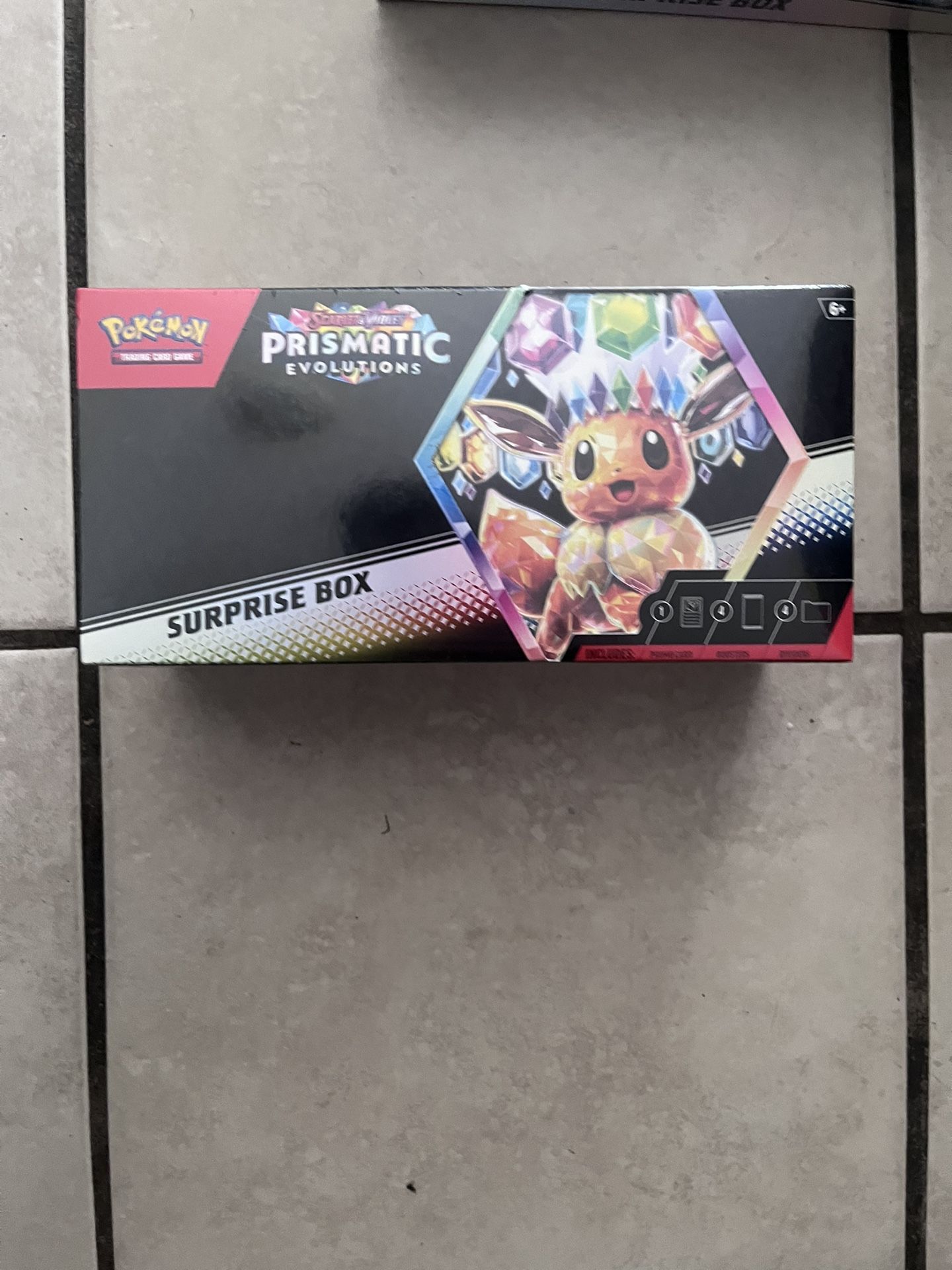 Prismatic Evolutions Suprise Box