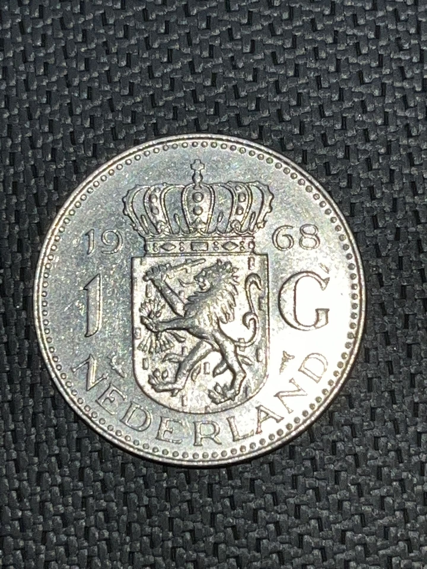 1968 Nederlands One G Coin