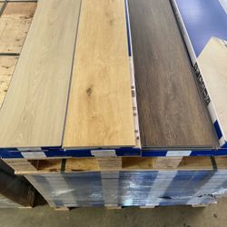 6.5mm Waterproof SPC Flooring Champagne Natural Oak $0.99/Sq Ft