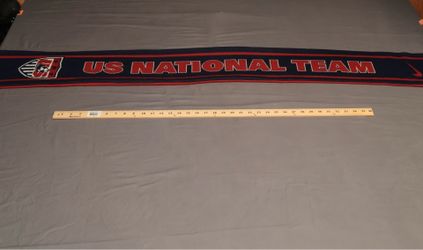 USA soccer scarf