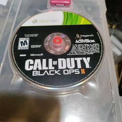 Call Of Duty Black Ops II Xbox 360 Game 