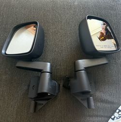 Pair of Black Side View Mirrors for jeep’s