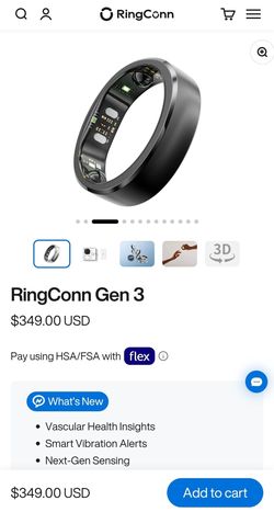 Smart Ring RingConn Gen3