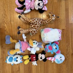 Stuffed animals, take all