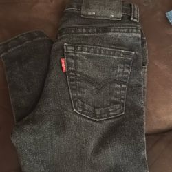 Black Levi Boy Pants