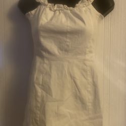 white dress