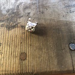 Vintage Sterling Silver Backpack Charm