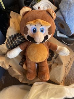 tanooki mario plush