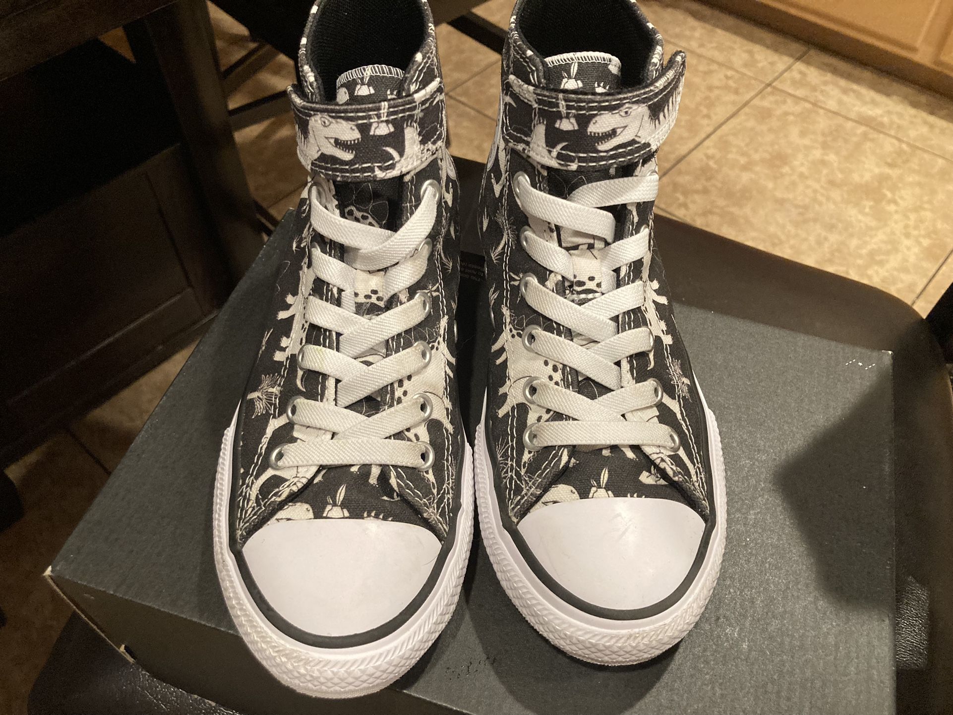Youth Dino Converse Size 3