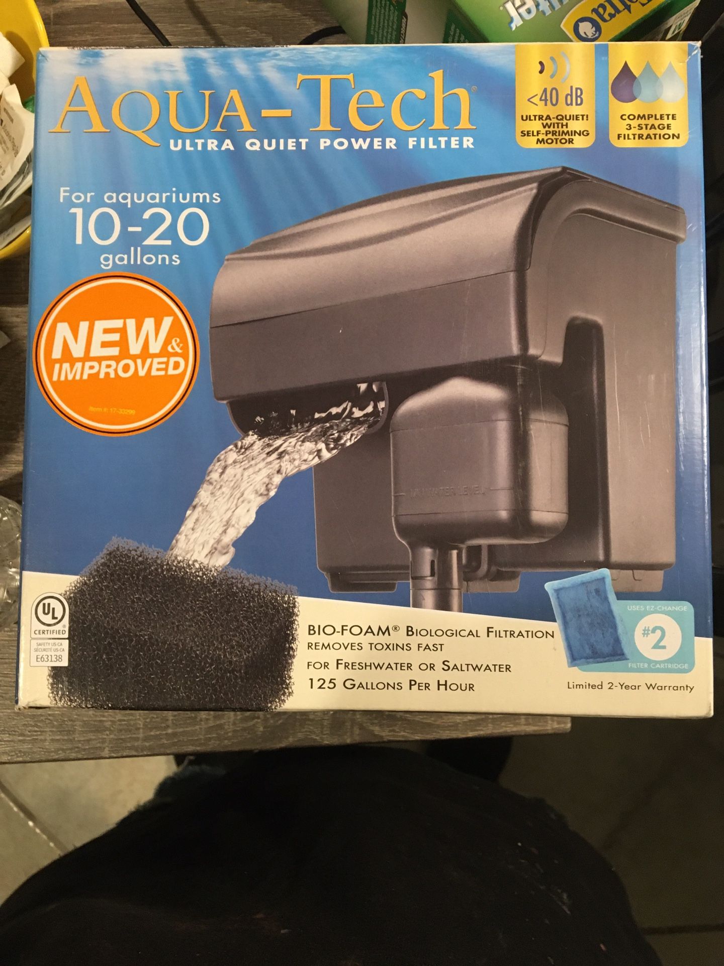 Aqua-tech 10-20 Gallon Filter