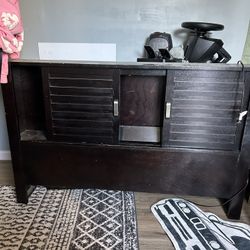 Full Size Bed frame With Headboard 