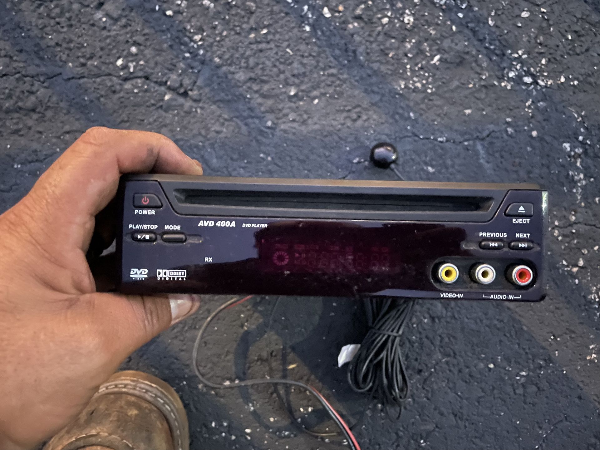 Auto DVD Player 12v