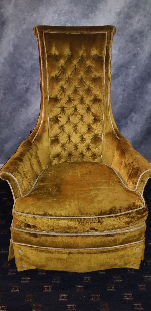 Two Vintage Highback Chairs For Sale In Cottage Grove Mn Offerup