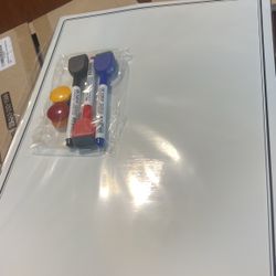 Magnetic Whiteboard Board 12”x16”